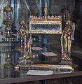 Reliquary of Saint Louis IX, king of France (end 13th c.); Museum of the Basilica di San Domenico, Bologna, Italy