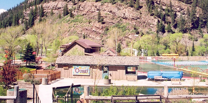 File:San Juan Skyway - Ouray Hot Springs - NARA - 7721499.jpg