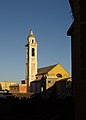 Italiano: Campanile della chisa di S.Maria Assunta a Palmaro (Genova)