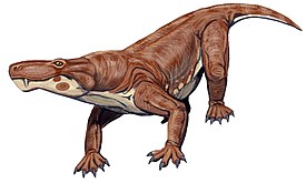 Реконструкция Scylacosaurus sclateri