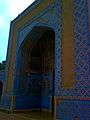 Shah Jahan Mosque blue gate.jpg