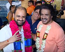 Film director Shashank, Upendra in 2019 Shanshank, Upendra 2.jpg