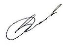 Valerij Bolotov's signature