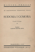 Marcel Proust Sodoma i Gomora