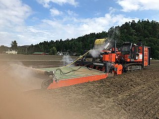 Soil steam sterilization