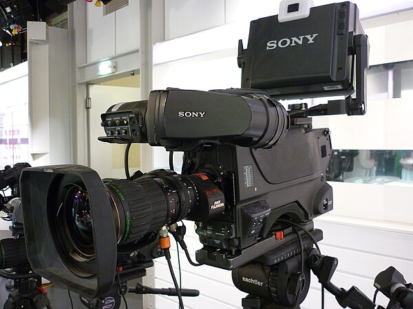 Sony HDC-1550 camera with Fujinon lens