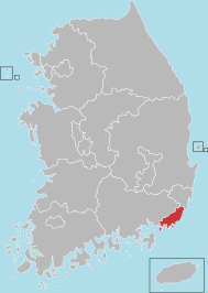 釜山位置圖