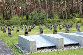 Sowjetischer Ehrenfriedhof auf dem Friedhof Luckenwalde