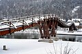 Spannband-Holzbrücke von Dietrich bei Essing (2010)