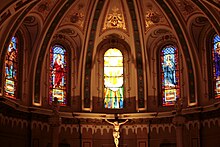 Detail of the cathedral apse in 2009 St. john's cathedral boise, idaho interior.JPG