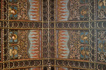 Nave ceiling, St Mary Magdalene, Paddington