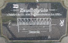 „Ziegelhofbrücke“, Holzbrücke bis 1894