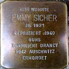 Stolperstein EMMY SICHER.jpg