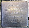 Stolperstein Martin-Luther-Str 127 (Schöb) Otto Schindler.jpg