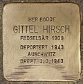 Stolperstein für Gittel Hirsch (Trondheim).jpg