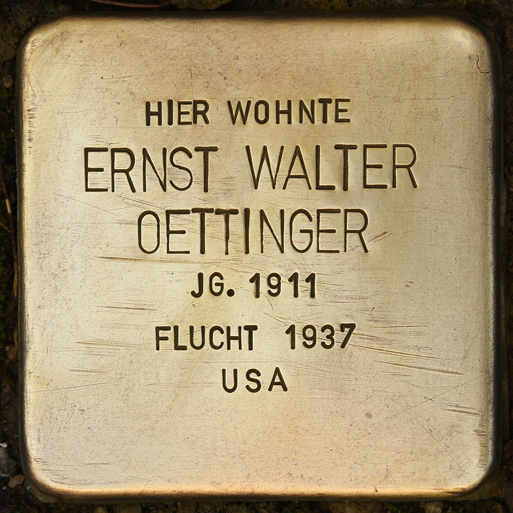 Stolperstein für Ernst Walter Oettinger (Riedlingen).jpg