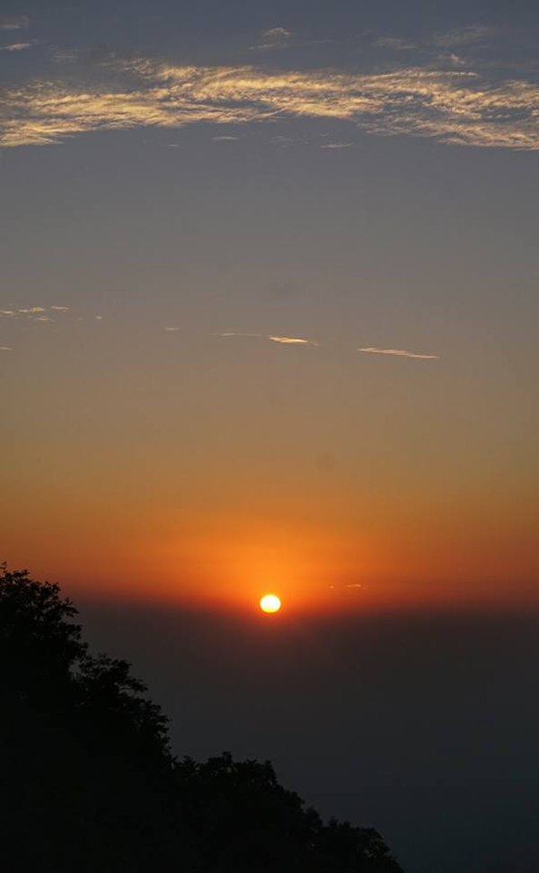 Sunset at Mount Abu