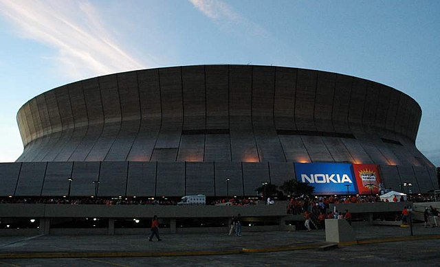 The Superdome in January 2005