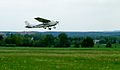 Čeština: Letiště Tábor ve městě Tábor, Jihočeský kraj, odlet. English: Airport in the town of Tábor, Tábor District, South Bohemian Region, Czech Republic.