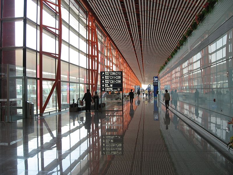 File:T3航站楼内 Beijing Airport Terminal 3 - panoramio.jpg