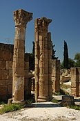 Colonnade ruïnes