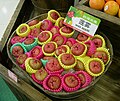Plody S. samarangense na trhu na Tchaj-wanu