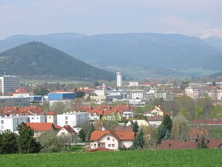 Ternitz Place in Lower Austria, Austria