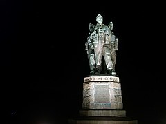 The commando memorial near Spean Bridge - geograph.org.uk - 1491984.jpg