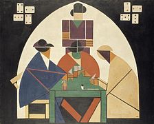 Les Joueurs de cartes, 1916-1917.