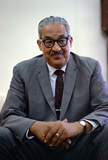 Thurgood Marshall, appointed by Kennedy to the...