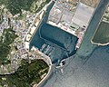 徳山競艇場（周南市）周辺の空中写真（2008年撮影）