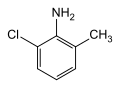 Deutsch: Struktur von 6-Chlor-2-methylanilin English: Structure of 6-chloro-2-methylaniline