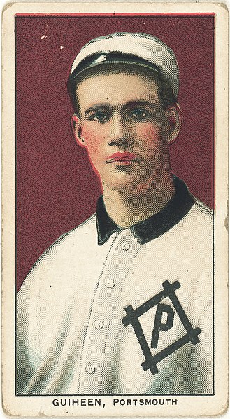 File:Tom Guiheen, Portsmouth Team, baseball card portrait LCCN2008676899.jpg