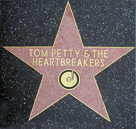 Hollywood walk of fame star, awarded in 1999