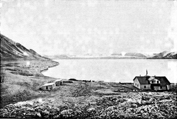 1900'lerde Sorgfjorden.