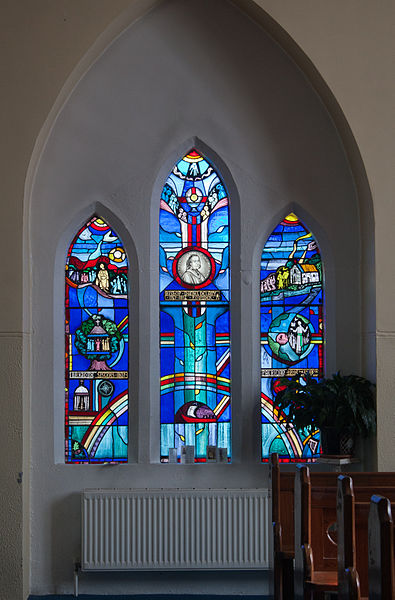 File:Tullow Church of the Most Holy Rosary North Transept Window Bishop Daniel Delany 2013 09 06.jpg