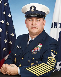 Steven W. Cantrell 12th Master Chief Petty Officer of the Coast Guard