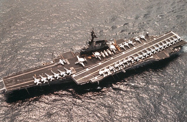 USS Coral sea 1986