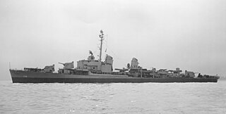 USS <i>Lofberg</i> Allen M. Sumner-class destroyer