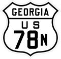 File:US 78N Georgia 1926.svg