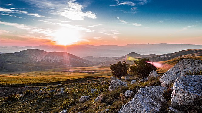 The Atlas mountain (Mila Province) Photograph: Tonivettel