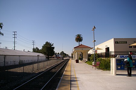 Upland Metrolink station