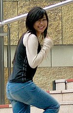 Hikaru Utada (pictured), who claimed the annual number one with "Can You Keep a Secret?" the previous year, came second behind Hamasaki's H. Utada Hikaru 2004.jpg