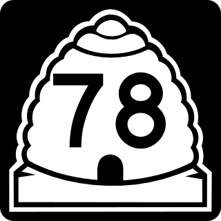 <span class="mw-page-title-main">Utah State Route 78</span>