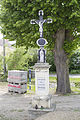 Čeština: Kříž, Vedrovice, okres Znojmo, Jihomoravský kraj, Česká republika English: Wayside cross, Vedrovice, Znojmo District, South Moravian Region, Czech Republic