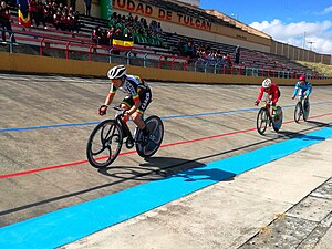 Velódromo Ciudad de Tulcán durante Campeonato Nacional de Pista 2018