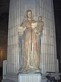 Blue Madonna, Lleida, Catalonia, Spain