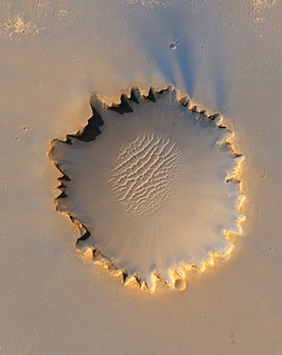 <span class="mw-page-title-main">Victoria (crater)</span> Crater on Mars