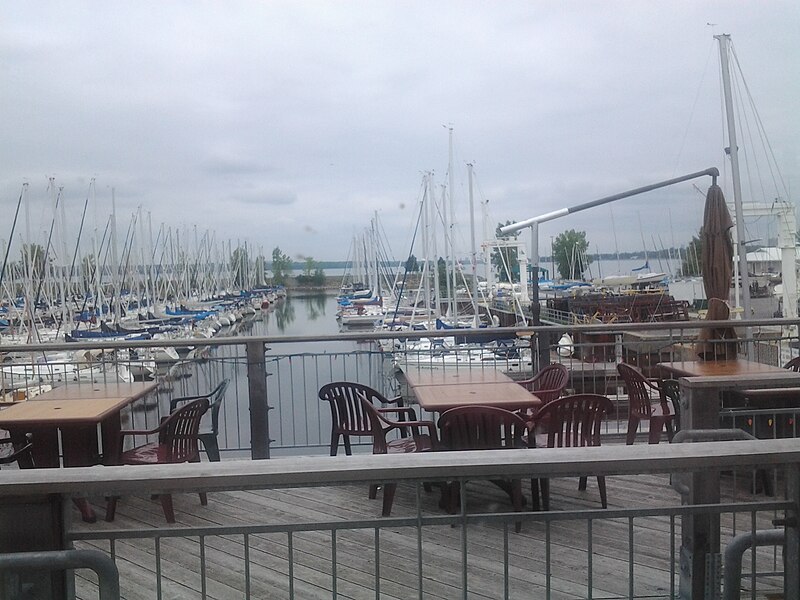 File:View from Nepean Sailing Club clubhouse main lounge August 2012.jpg