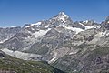 Utsikt til Dent Blanche fra Gornergrat, Wallis, Sveits, 2012 August.jpg